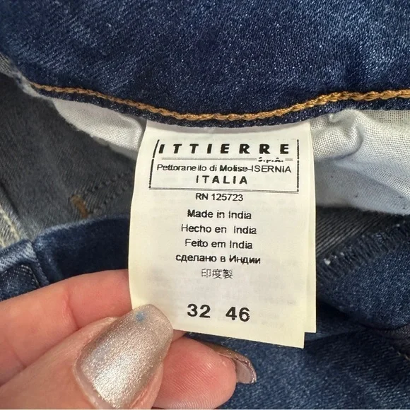 Fiorucci Jeans Regular Fit Women’s Size 32US/EUR42 Made in India by ITTIERRE - Picture 7 of 15